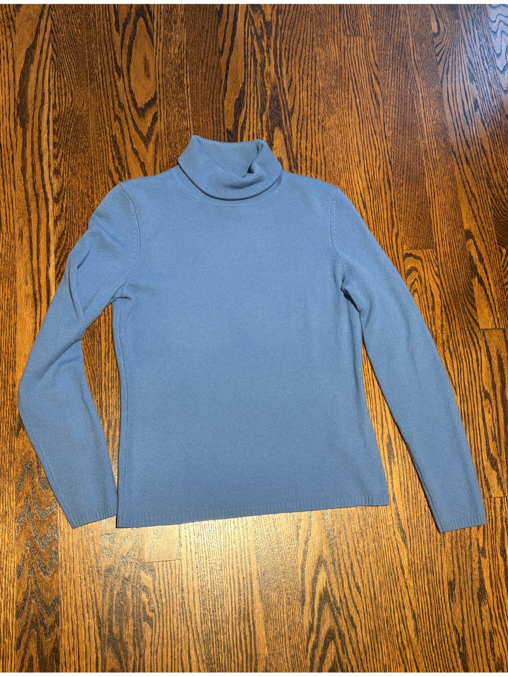 Sutton Studio/Bloomingdale’s cashmere Periwinkle Blue Turtleneck Sweater - Women